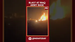 Explosion Hits Iraqi Military Base | Iraq Explosion At Iran-allied Militias' Base