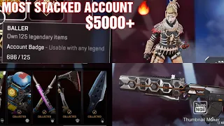 ONE OF THE MOST STACKED/RARE ACCOUNTS ON APEX LEGENDS