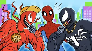 Venom Vs Carnage - Cartoon Rap Battles Animation FULL VIDEO