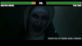 Sister Irene vs. The Nun fight WITH HEALTHBARS | HD | The Nun