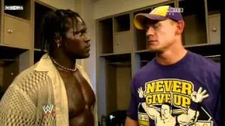 WWE RAW 27/9/2010 John Cena & R Truth Promo