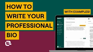 How to Write a Short Professional Bio (with Examples and Templates)