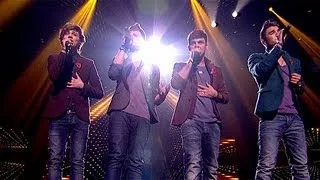 Union J sing for survival - Live Week 6 - The X Factor UK 2012