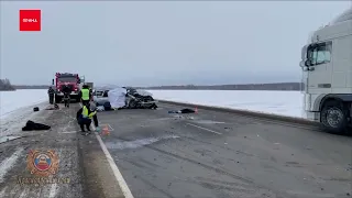 Три человека погибли в ДТП на трассе в Рыбинском районе