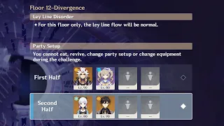 Spiral Abyss Floor 12 But With Only 4 Characters  - Genshin Impact