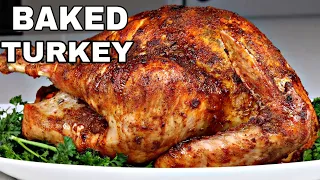 Easy And Flavorful Baked Turkey Recipe |The Perfect Thanksgiving Turkey