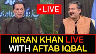 Imran Khan Live with Aftab Iqbal | Live Telethon to Raise Funds for Flood Victims | GWAI