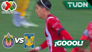 ¡Golazo de la honra! Zaldívar techa a Nahuel   | Chivas 1-4 Tigres | Liga Mx Apertura 22 -J9 | TUDN