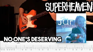 No One's Deserving Cover // Superheaven (Tabs on Screen)