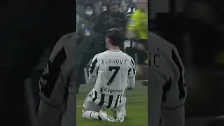 Vlahovic dedicates his goal to Chiesa