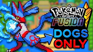 Pokemon Infinite Fusion Dog Like Pokemon Only! (Fangame)