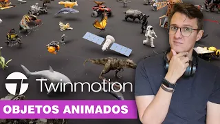 TWINMOTION 2023.2 Preview 2 - Importa objetos animados!