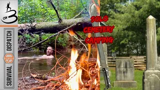 Solo Cemetery Camping | SHTF Meetup With Minimal Gear | On3