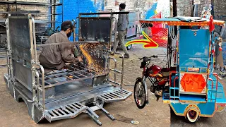 Manufacture Six Seater Rickshaw Gari Small Factory 🛺  || Production Process Chinjchi Rickshaw