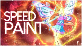Winx Club | Season 8 - Bloom Enchantix Fairy Dust | Speed-Paint