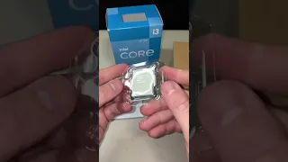 INTEL CORE I3-12100F  unboxing