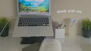 study with me for my first fall exam ✧･ﾟ