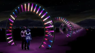 Radial Sonic Runway - Burning Man 2024