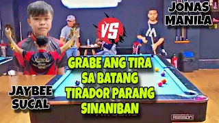 JAYBEE SUCAL VS JONAS MANILA | PAREHAS 10-BALL