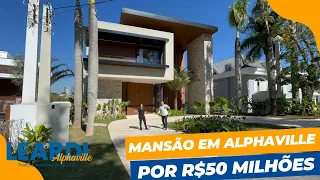 MANSÃO EM ALPHAVILLE POR R$50 MILHÕES