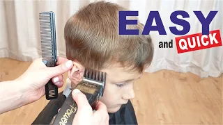 How to cut boys hair for beginners