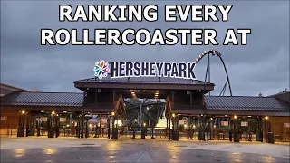 Ranking Every Rollercoaster at Hersheypark - POV of All 14 Rollercoasters - Hershey, Pennsylvania