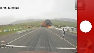 Vidéo spectaculaire : crash d'un avion de tourisme en Islande