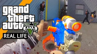 Nerf War: Grand Theft Auto 1.0 | REAL LIFE