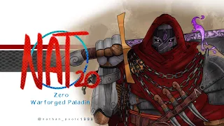 Dungeons and Dragons Character Design- Zero the Warforged Paladin