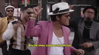 Mark Ronson feat  Bruno Mars   Uptown Funk Tradução Clipe Legendado Happy Birthday Bruno