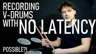 RECORDING V-DRUMS WITH NO LATENCY INTO VSTs [EZDrummer/Steven Slate Drums]