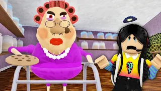 ESCAPA DE LA ABUELA MALVADA DE LAS GALLETAS ROBLOX | ESCAPE EVIL GRANDMA! (FIRST PERSON OBBY)