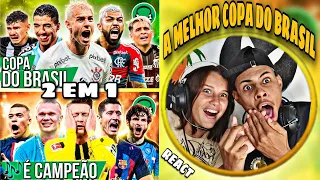 REACT 2 EM 1: ♫ OS CAMPEÕES EUROPEUS DE 2023! 🏆 | ROGER GUEDES HUMILHA O GALO /CASAL REACT