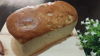 Home-made bread.Simple, easy, and fluffy. Anyone can bake it.