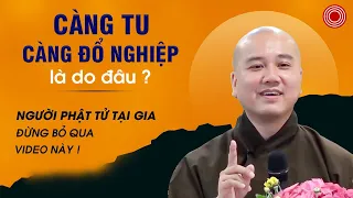 Càng Tu Càng Đổ Nghiệp là do đâu - Thầy Thích Pháp Hòa