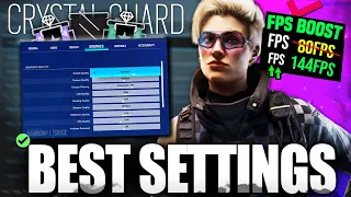Best SETTINGS for High FPS & High Visibility With Low Input Lag in Rainbow Six Siege High Calibre