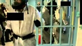 Schoking video mentally ill prisoners forced from cells with pepper spray