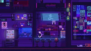 chill neon bar in japan 🍹 [chill lo-fi hip hop beats]