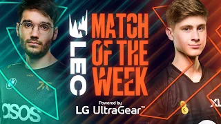 LG UltraGear Match of the Week: Fnatic vs Excel | 2022 #LEC Summer Week 5