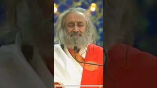 Tears came in Gurudev's eyes talking about mother Devine #theartofliving#srisri #srisriravishankar