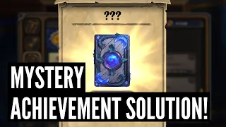 UNLOCKING the Mystery of Stormwind for the Gift of Elune CARDBACK! FAST ACHIEVEMENT GUIDE!