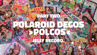 making and decorating 💖 diy polaroids #1 - polco collection 🌸 | jelly record.