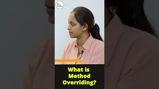 Interview Question: What is  Method Overriding? | #shorts #kiransir #javaquestions