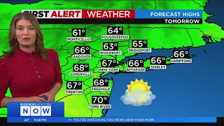 First Alert weather: CBS2 9 p.m. forecast