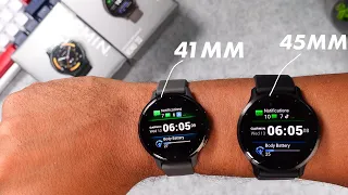 Garmin Venu 3 & Venu 3s SIZE Comparison On WRIST! (45mm vs 41mm)