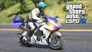 GTA 5 Mods - FIRST Unmarked Police Superbike!! (LSPDFR Gameplay)