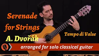 Serenade for Strings (Op. 22), Tempo di Valse by A. Dvořák, arranged by Emre Sabuncuoglu