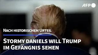 Stormy Daniels über Trump: "Steckt ihn ins Gefängnis" | AFP