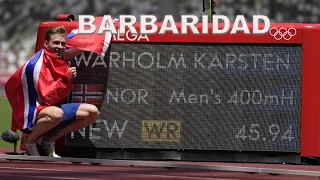 Karsten Warholm DESTROZA el Record del Mundo 400 vallas