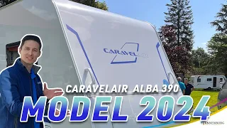 Caravan review Caravelair Alba 390 modeljaar 2024